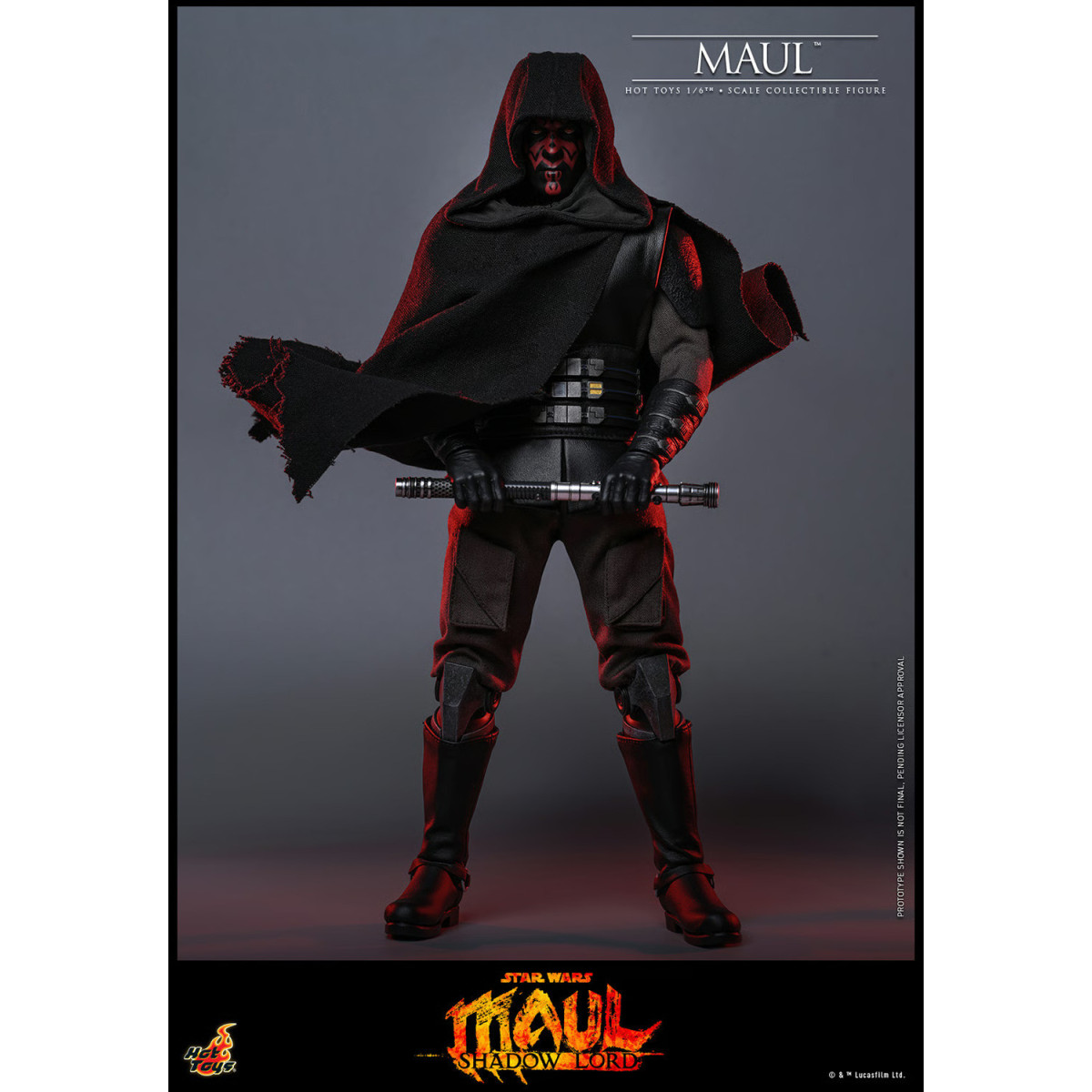 Hot Toys Star Wars - Darth Maul 1/6 TMS187 - Star Wars: Maul - Señor de las Sombras