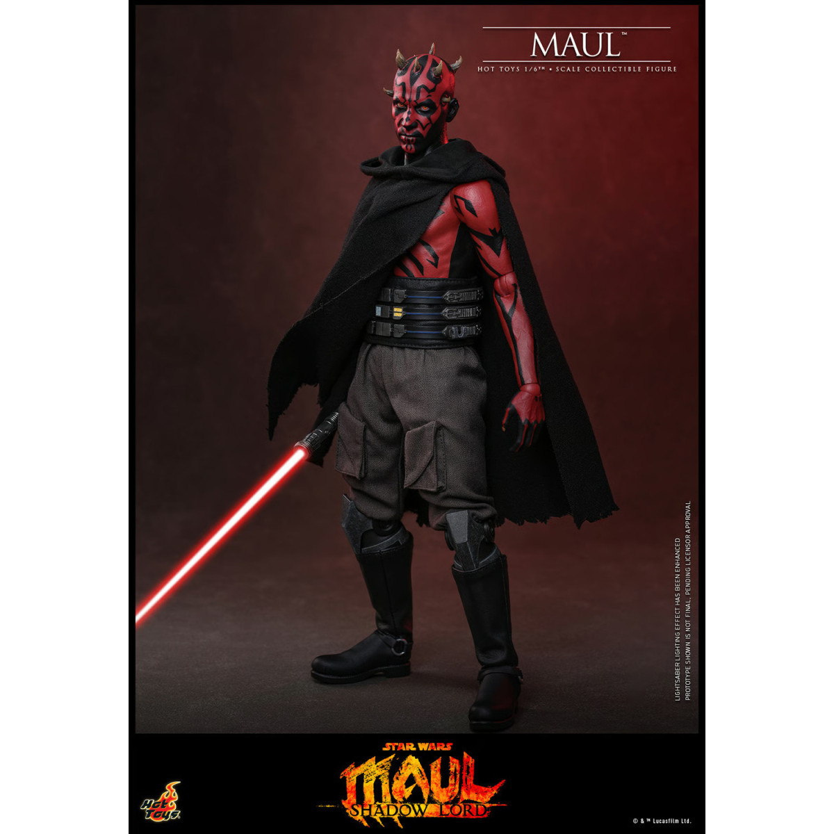 Hot Toys Star Wars - Darth Maul 1/6 TMS187 - Star Wars: Maul - Señor de las Sombras