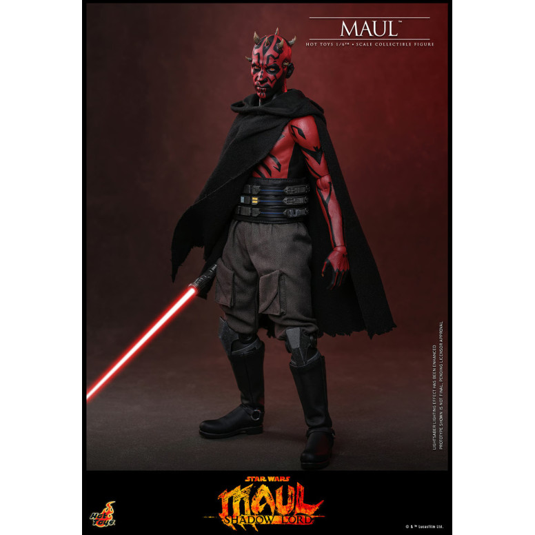 Hot Toys Star Wars - Darth Maul 1/6 TMS187 - Star Wars: Maul - Señor de las Sombras