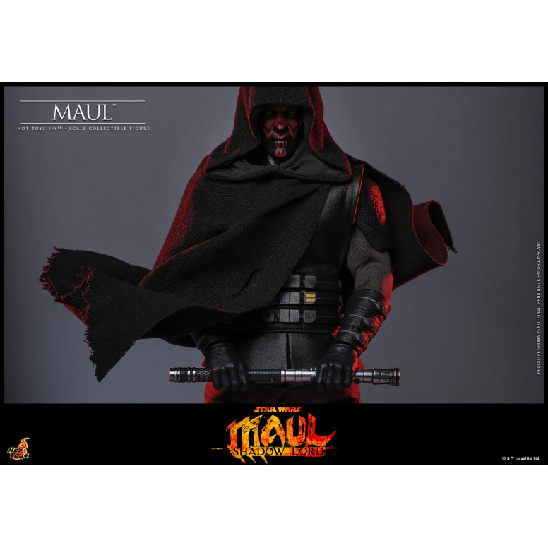 Hot Toys Star Wars - Darth Maul 1/6 TMS187 - Star Wars: Maul - Señor de las Sombras