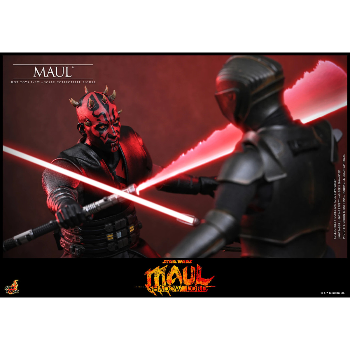 Hot Toys Star Wars - Darth Maul 1/6 TMS187 - Star Wars: Maul - Señor de las Sombras