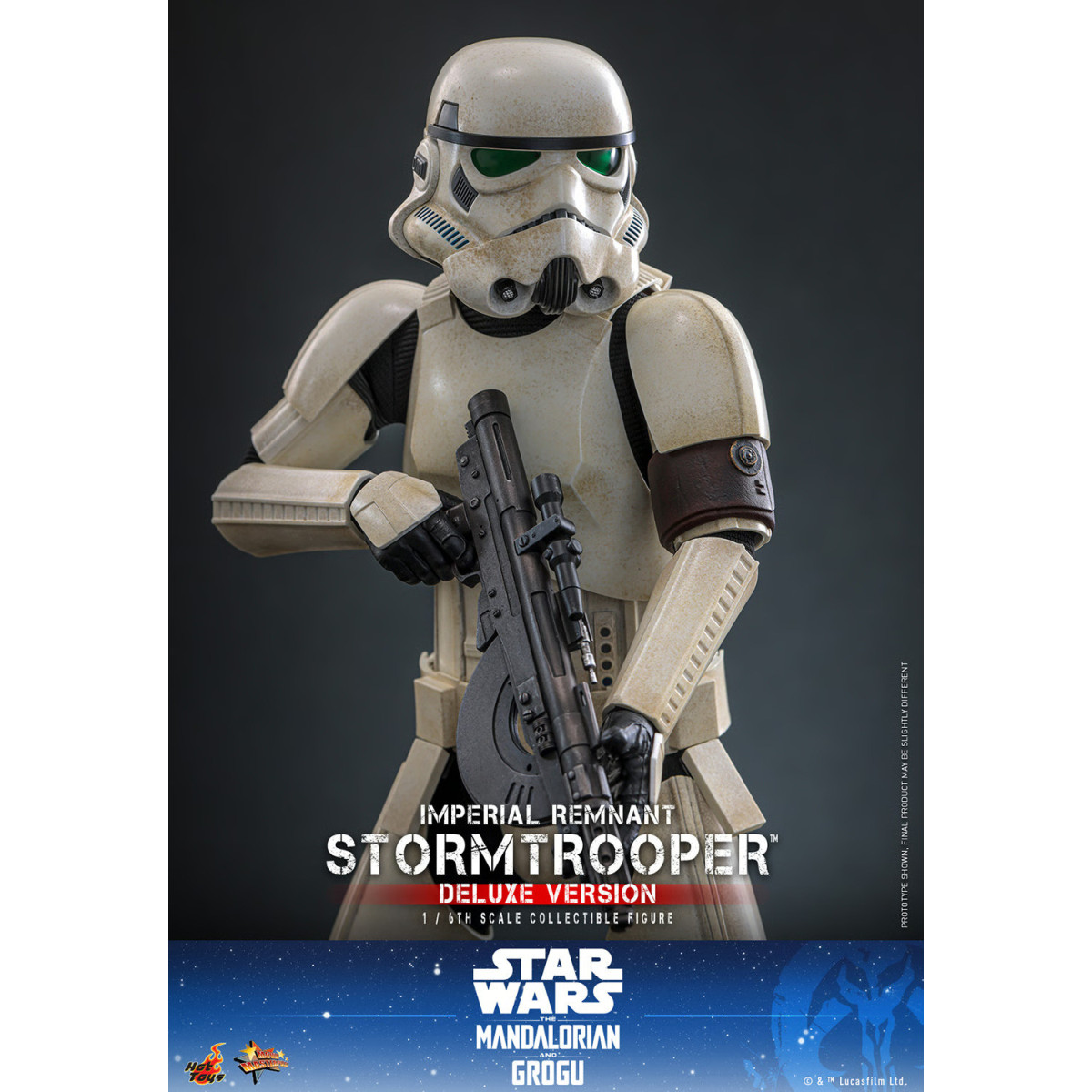 Hot Toys Star Wars - Imperial Remnant Stormtrooper Versión Deluxe 1/6 MMS837 - Star Wars: The Mandalorian & Grogu