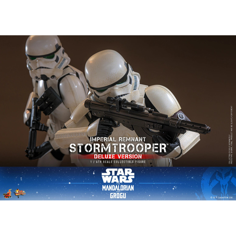 Hot Toys Star Wars - Imperial Remnant Stormtrooper Versión Deluxe 1/6 MMS837 - Star Wars: The Mandalorian & Grogu