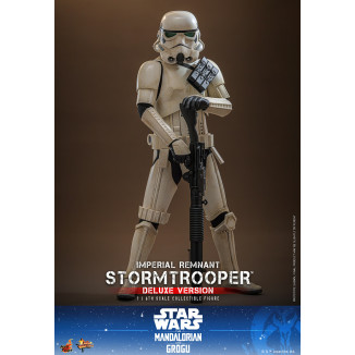 Hot Toys Star Wars - Imperial Remnant Stormtrooper Versión Deluxe 1/6 MMS837 - Star Wars: The Mandalorian & Grogu