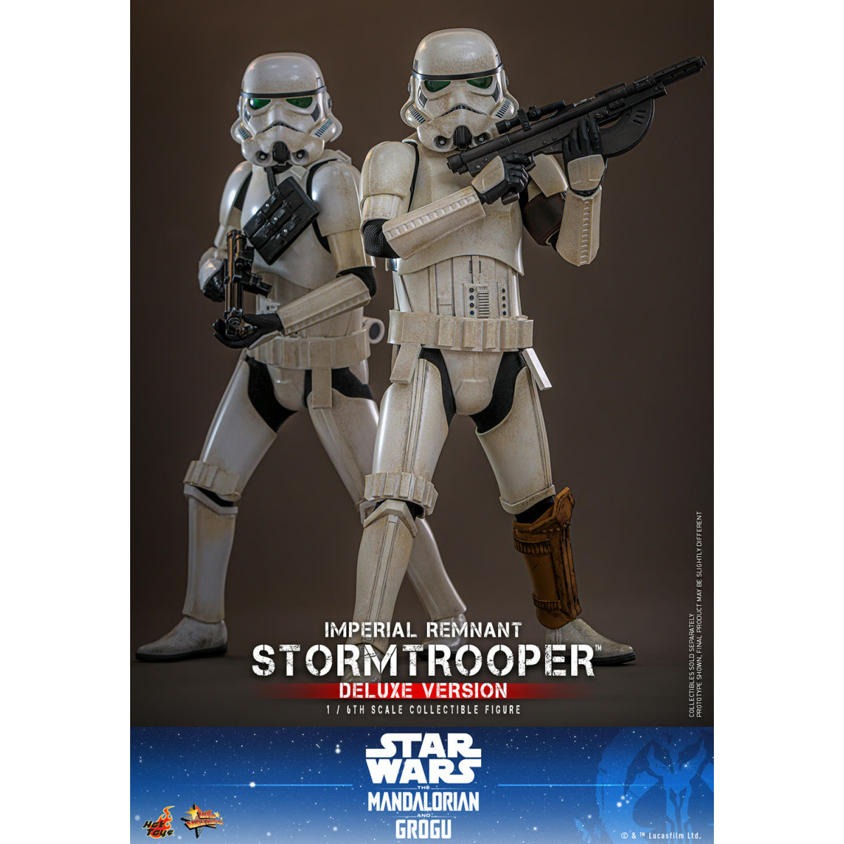 Hot Toys Star Wars - Imperial Remnant Stormtrooper Versión Deluxe 1/6 MMS837 - Star Wars: The Mandalorian & Grogu