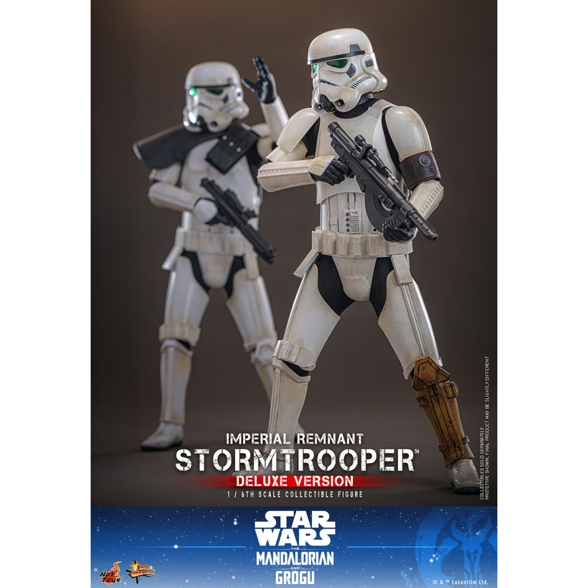 Hot Toys Star Wars - Imperial Remnant Stormtrooper Versión Deluxe 1/6 MMS837 - Star Wars: The Mandalorian & Grogu