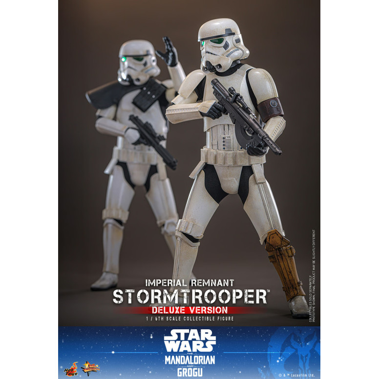Hot Toys Star Wars - Imperial Remnant Stormtrooper Versión Deluxe 1/6 MMS837 - Star Wars: The Mandalorian & Grogu