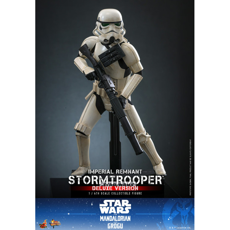 Hot Toys Star Wars - Imperial Remnant Stormtrooper Versión Deluxe 1/6 MMS837 - Star Wars: The Mandalorian & Grogu