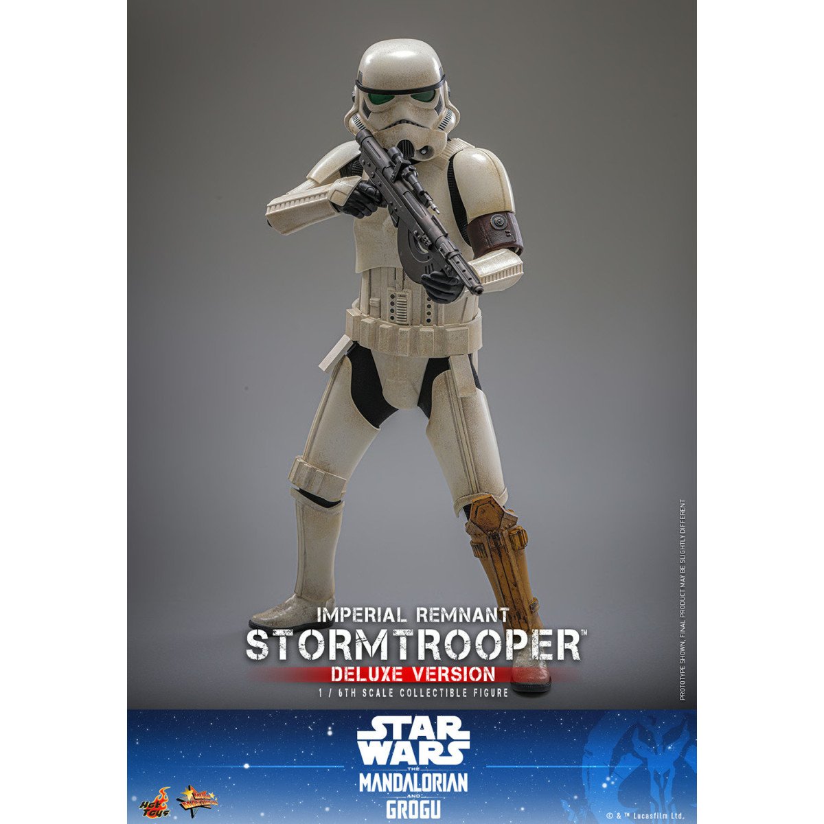 Hot Toys Star Wars - Imperial Remnant Stormtrooper Versión Deluxe 1/6 MMS837 - Star Wars: The Mandalorian & Grogu