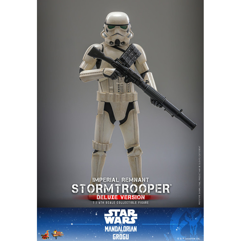 Hot Toys Star Wars - Imperial Remnant Stormtrooper Versión Deluxe 1/6 MMS837 - Star Wars: The Mandalorian & Grogu