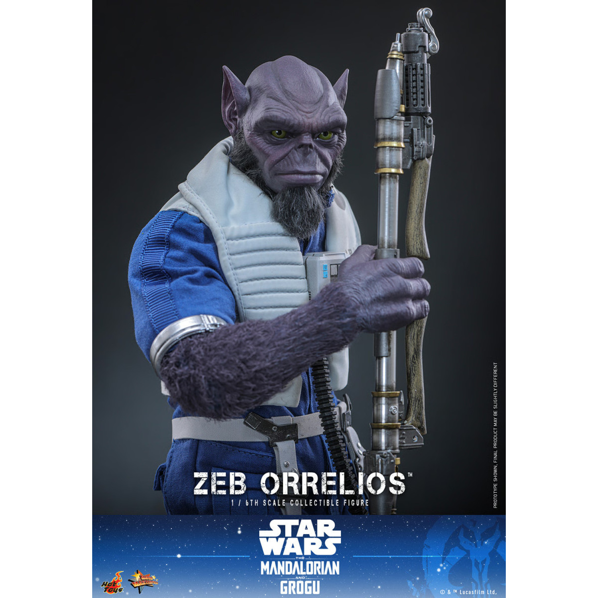 Hot Toys Star Wars - Zeb Orrelios 1/6 MMS876 - Star Wars: The Mandalorian & Grogu