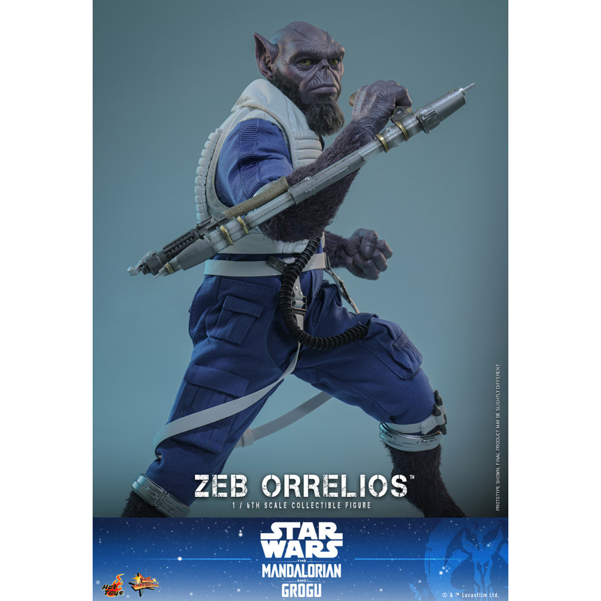 Hot Toys Star Wars - Zeb Orrelios 1/6 MMS876 - Star Wars: The Mandalorian & Grogu