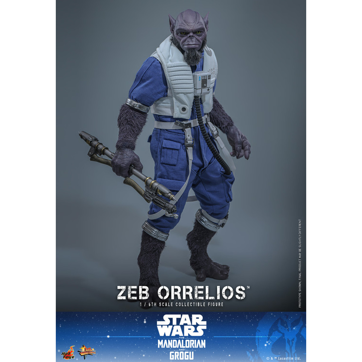 Hot Toys Star Wars - Zeb Orrelios 1/6 MMS876 - Star Wars: The Mandalorian & Grogu
