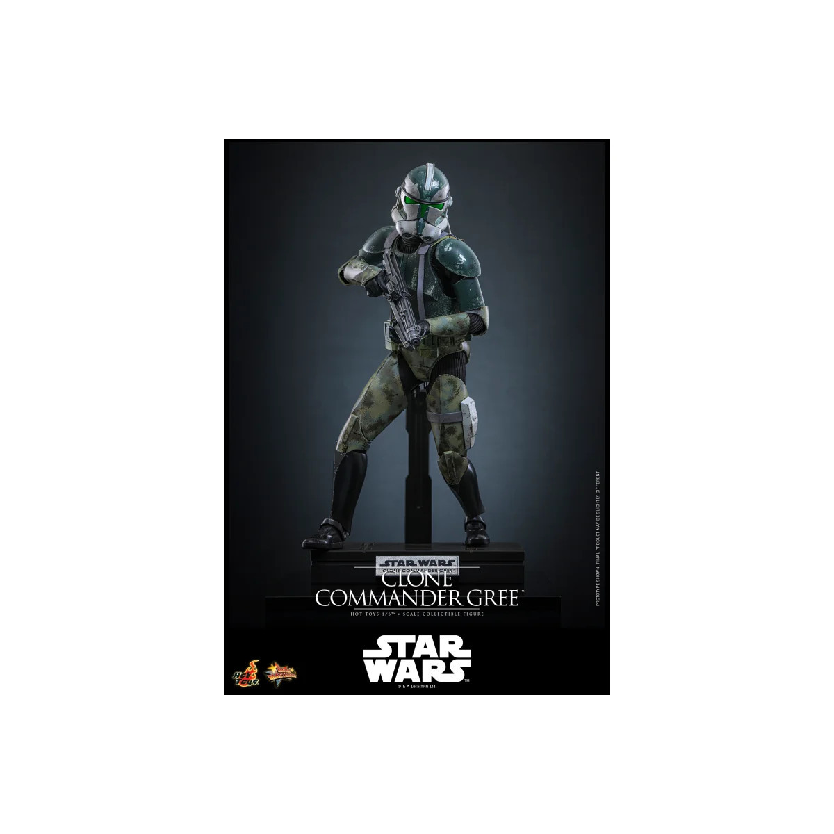 Hot Toys Star Wars - Comandante Clon Gree 1/6 MMS877 - Episodio III: La Venganza de los Sith