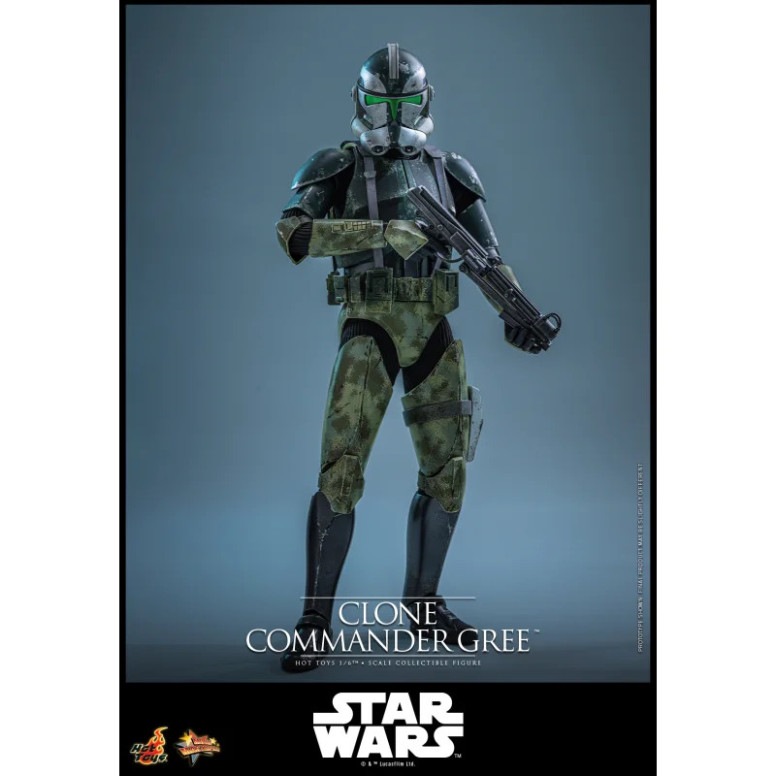 Hot Toys Star Wars - Comandante Clon Gree 1/6 MMS877 - Episodio III: La Venganza de los Sith