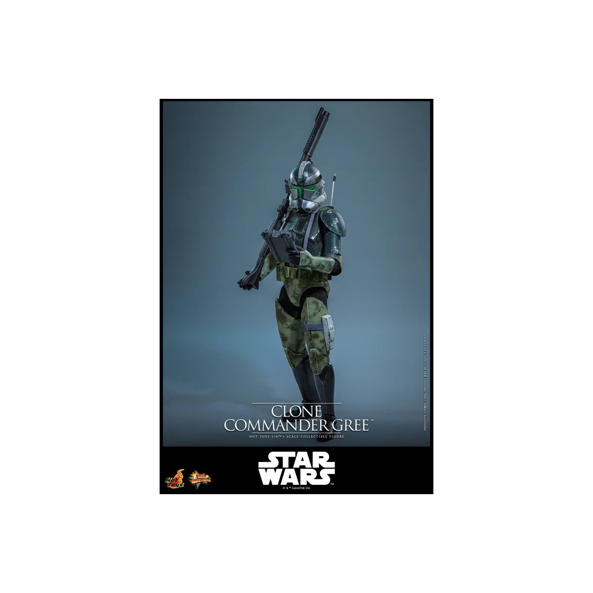 Hot Toys Star Wars - Comandante Clon Gree 1/6 MMS877 - Episodio III: La Venganza de los Sith
