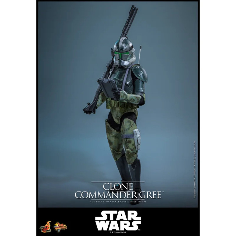 Hot Toys Star Wars - Comandante Clon Gree 1/6 MMS877 - Episodio III: La Venganza de los Sith