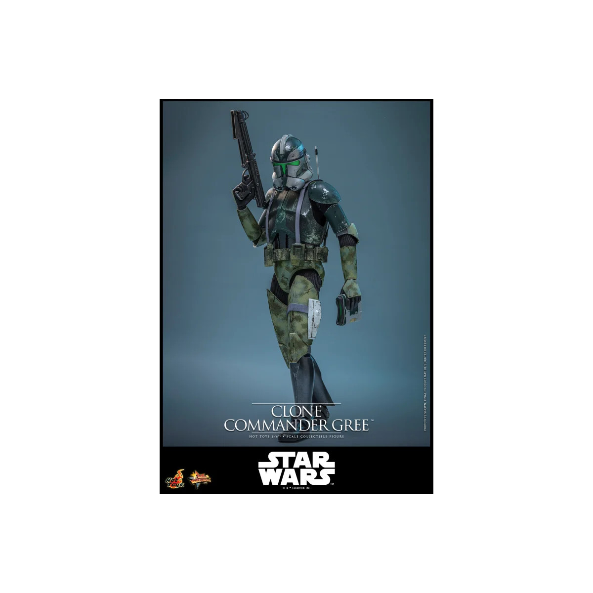Hot Toys Star Wars - Comandante Clon Gree 1/6 MMS877 - Episodio III: La Venganza de los Sith