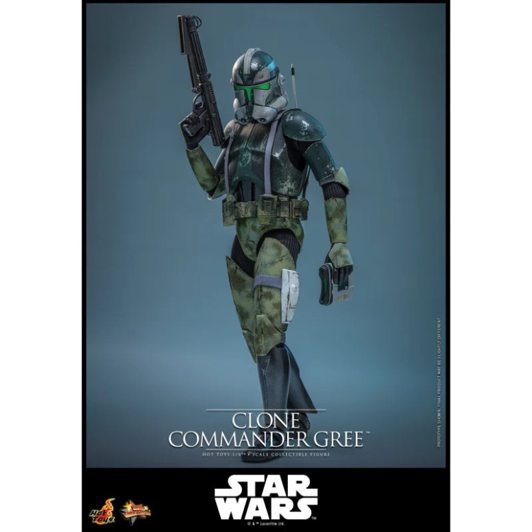 Hot Toys Star Wars - Comandante Clon Gree 1/6 MMS877 - Episodio III: La Venganza de los Sith