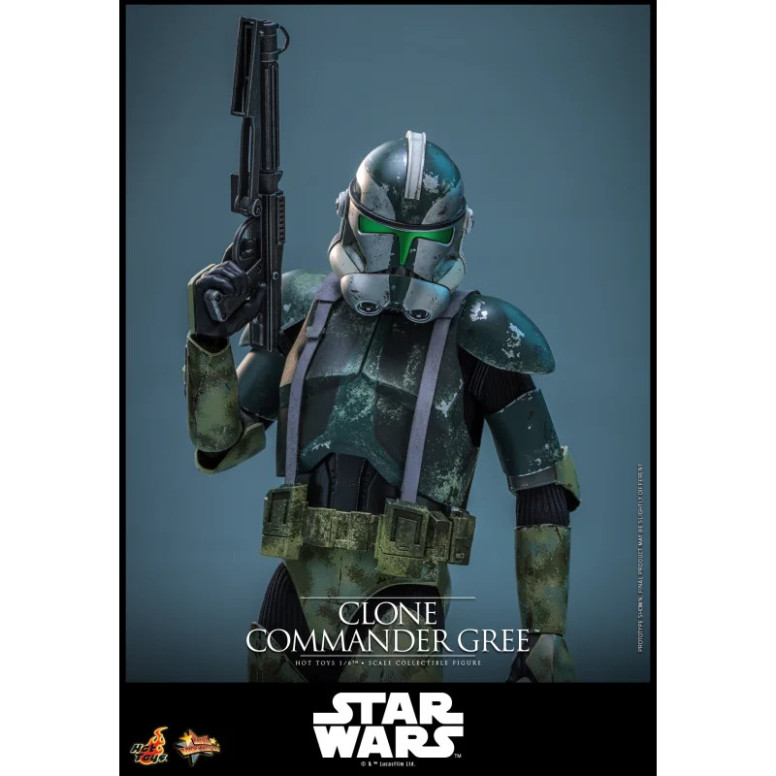 Hot Toys Star Wars - Comandante Clon Gree 1/6 MMS877 - Episodio III: La Venganza de los Sith