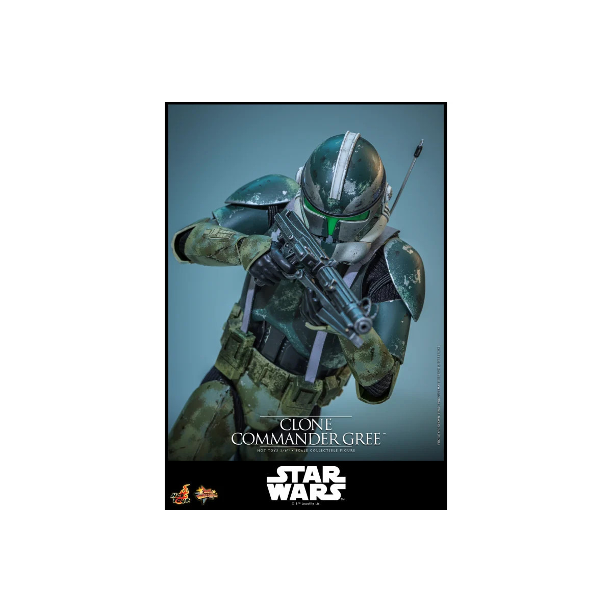 Hot Toys Star Wars - Comandante Clon Gree 1/6 MMS877 - Episodio III: La Venganza de los Sith