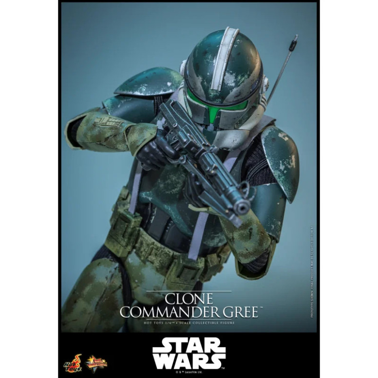 Hot Toys Star Wars - Comandante Clon Gree 1/6 MMS877 - Episodio III: La Venganza de los Sith