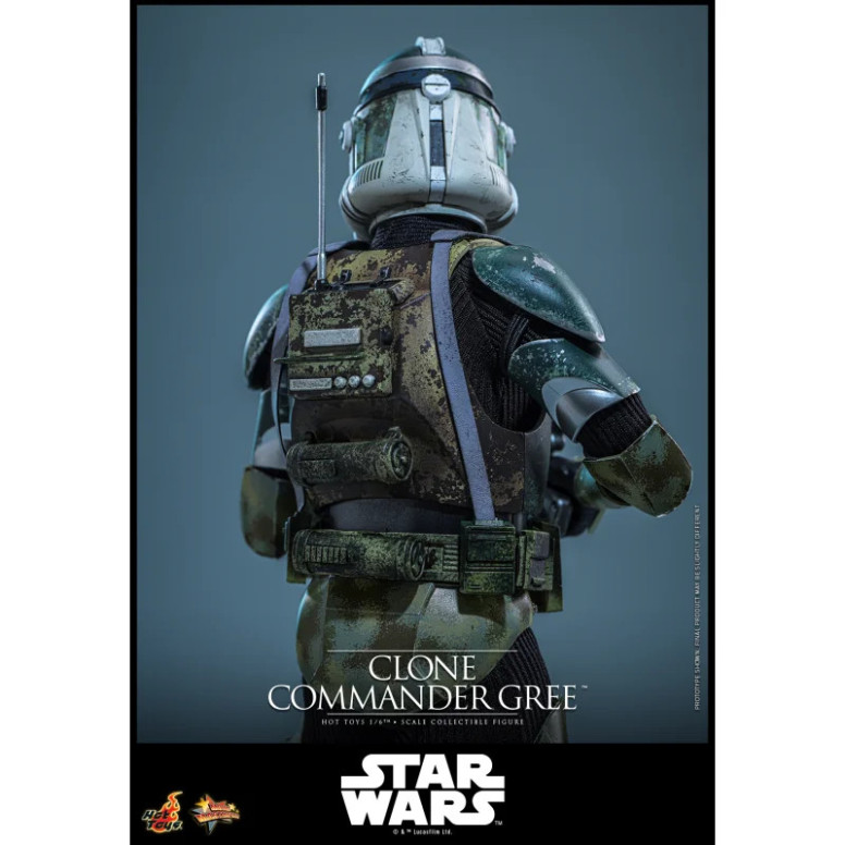 Hot Toys Star Wars - Comandante Clon Gree 1/6 MMS877 - Episodio III: La Venganza de los Sith