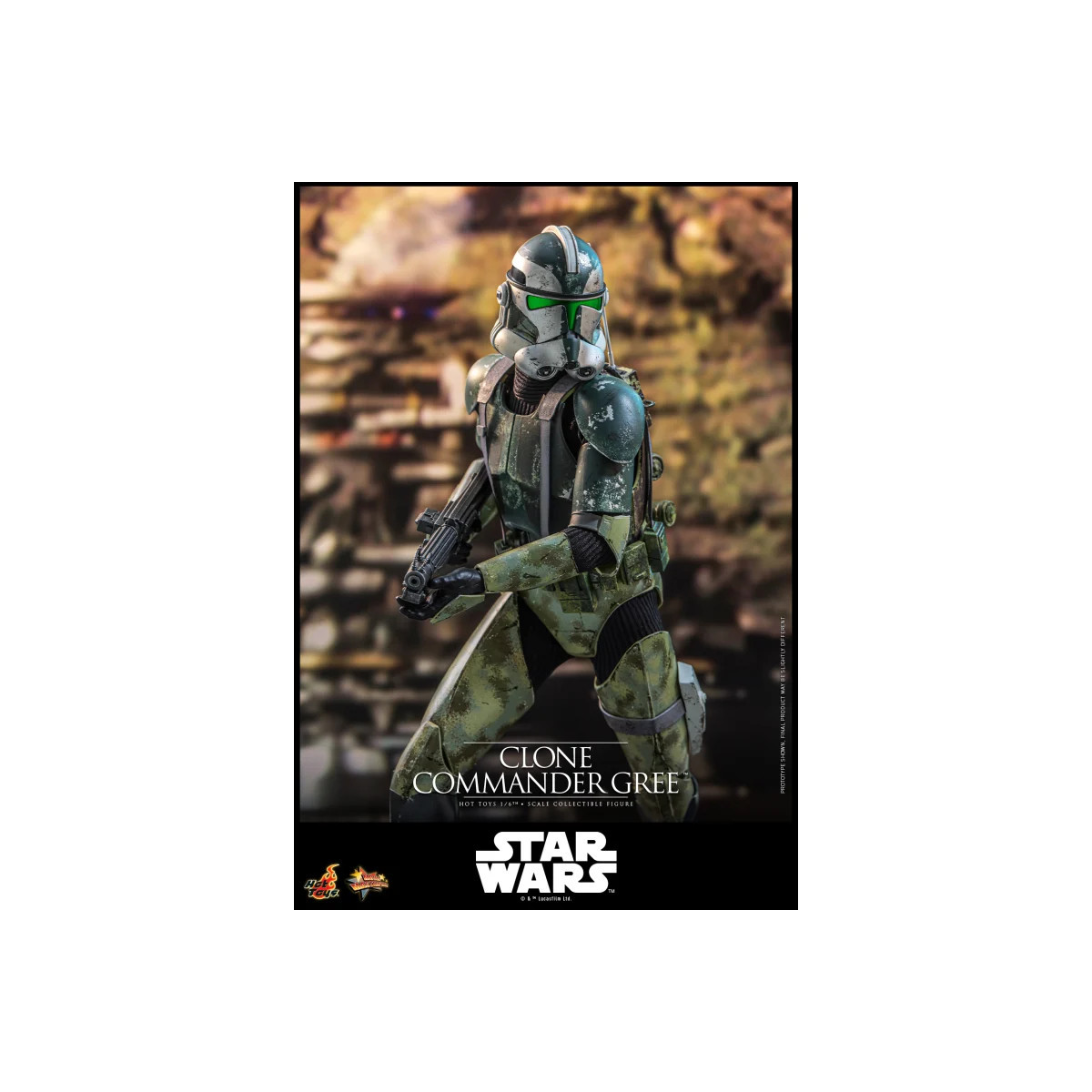 Hot Toys Star Wars - Comandante Clon Gree 1/6 MMS877 - Episodio III: La Venganza de los Sith