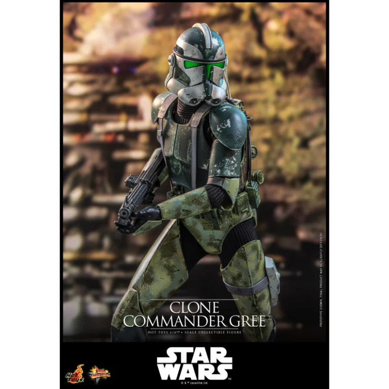 Hot Toys Star Wars - Comandante Clon Gree 1/6 MMS877 - Episodio III: La Venganza de los Sith