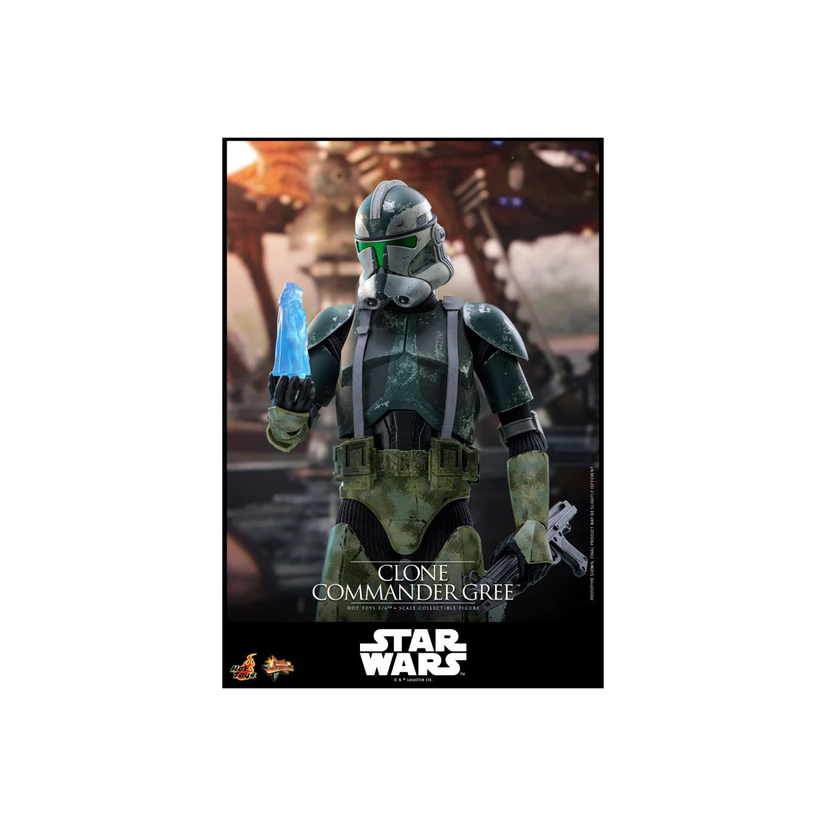 Hot Toys Star Wars - Comandante Clon Gree 1/6 MMS877 - Episodio III: La Venganza de los Sith