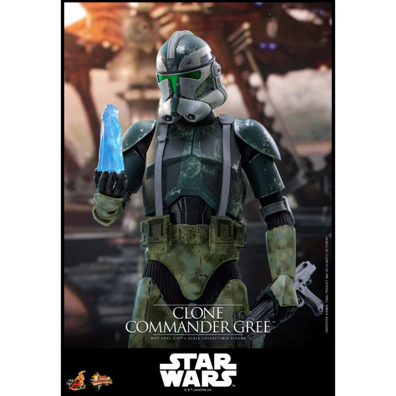 Hot Toys Star Wars - Comandante Clon Gree 1/6 MMS877 - Episodio III: La Venganza de los Sith
