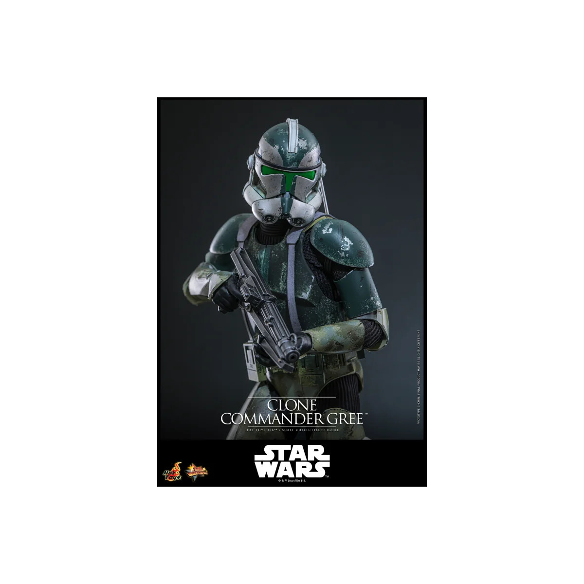 Hot Toys Star Wars - Comandante Clon Gree 1/6 MMS877 - Episodio III: La Venganza de los Sith