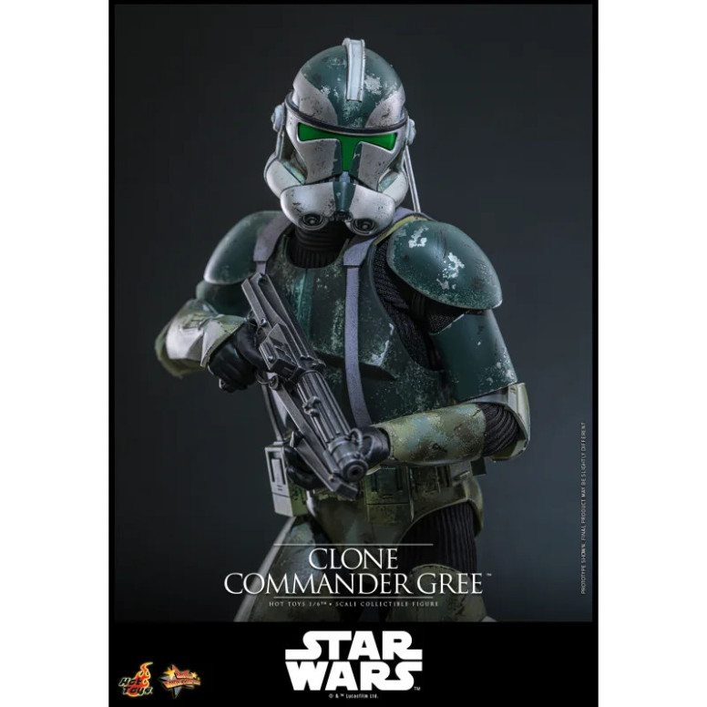 Hot Toys Star Wars - Comandante Clon Gree 1/6 MMS877 - Episodio III: La Venganza de los Sith