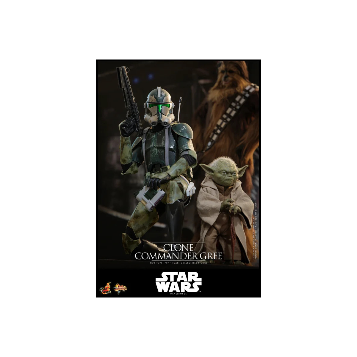 Hot Toys Star Wars - Comandante Clon Gree 1/6 MMS877 - Episodio III: La Venganza de los Sith