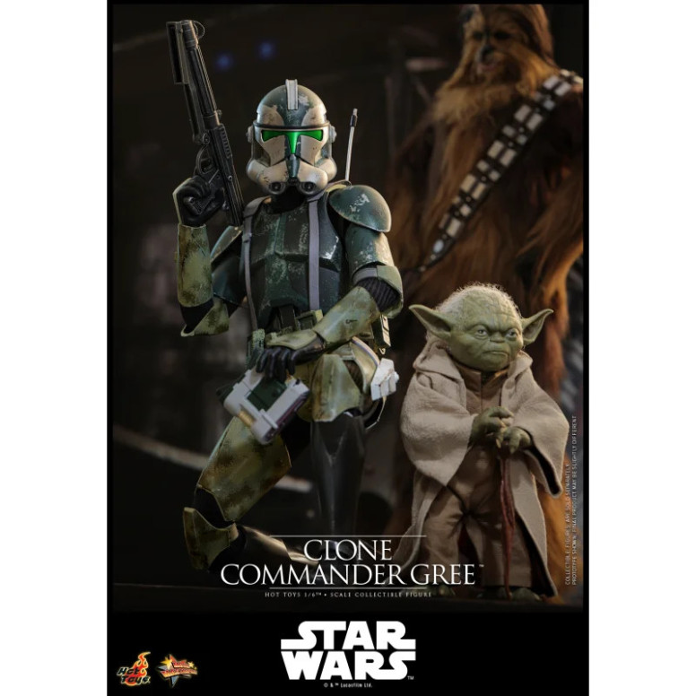 Hot Toys Star Wars - Comandante Clon Gree 1/6 MMS877 - Episodio III: La Venganza de los Sith