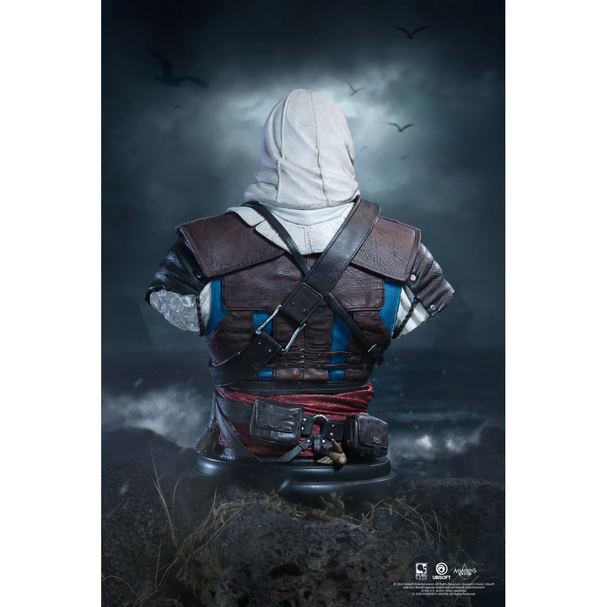 Pure Arts - Busto Edward kenway escala 1/4 - Assassin's Creed Black Flag