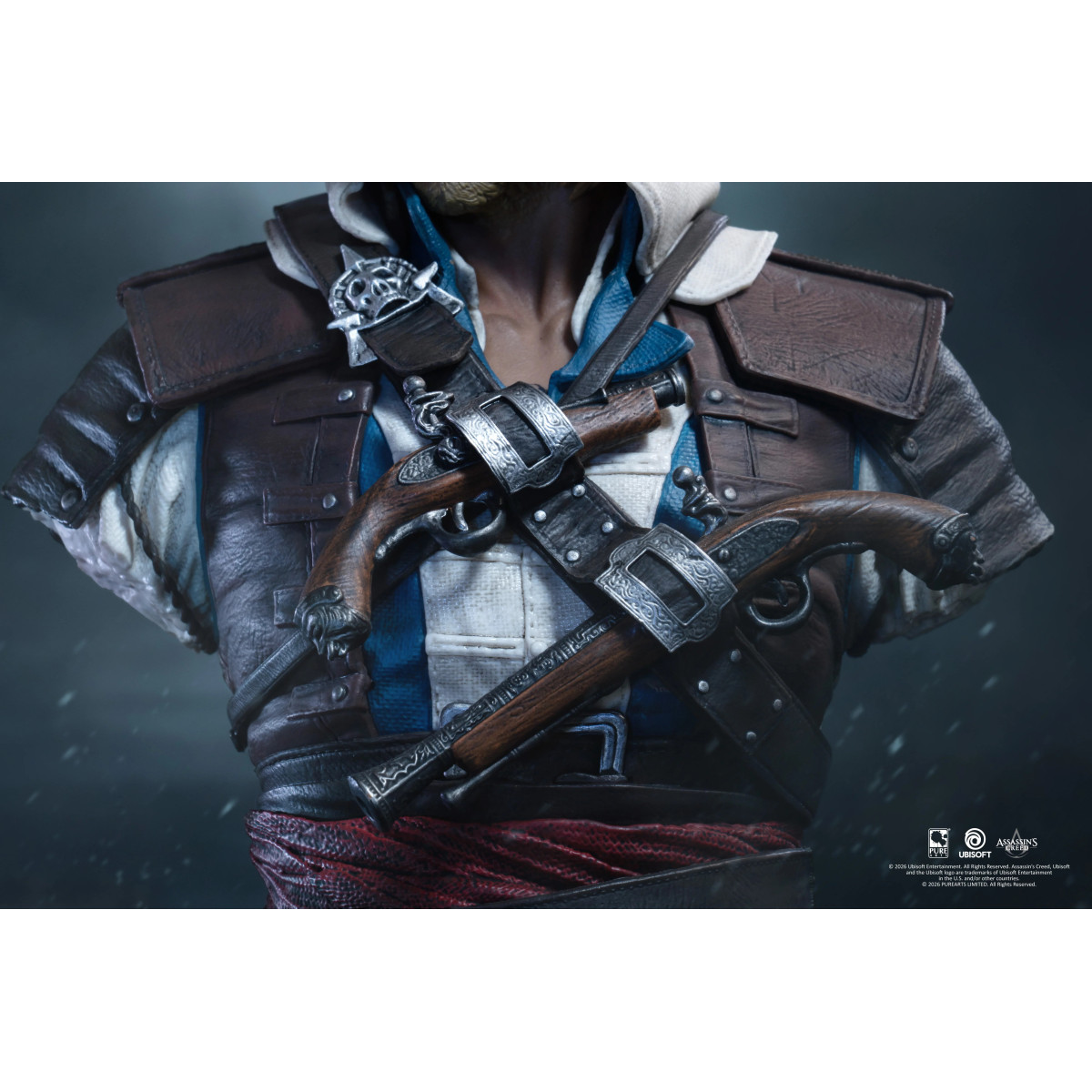 Pure Arts - Busto Edward kenway escala 1/4 - Assassin's Creed Black Flag