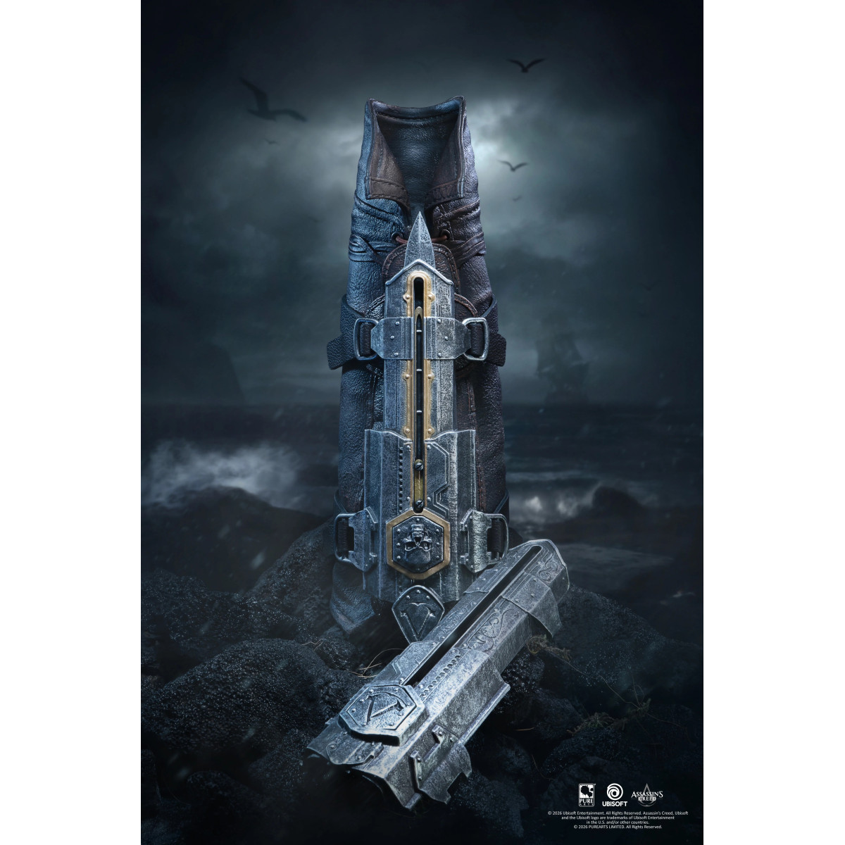 Pure Arts - Edward kenway Hidden Blade Réplica a escala 1/1 - Assassin's Creed Black Flag