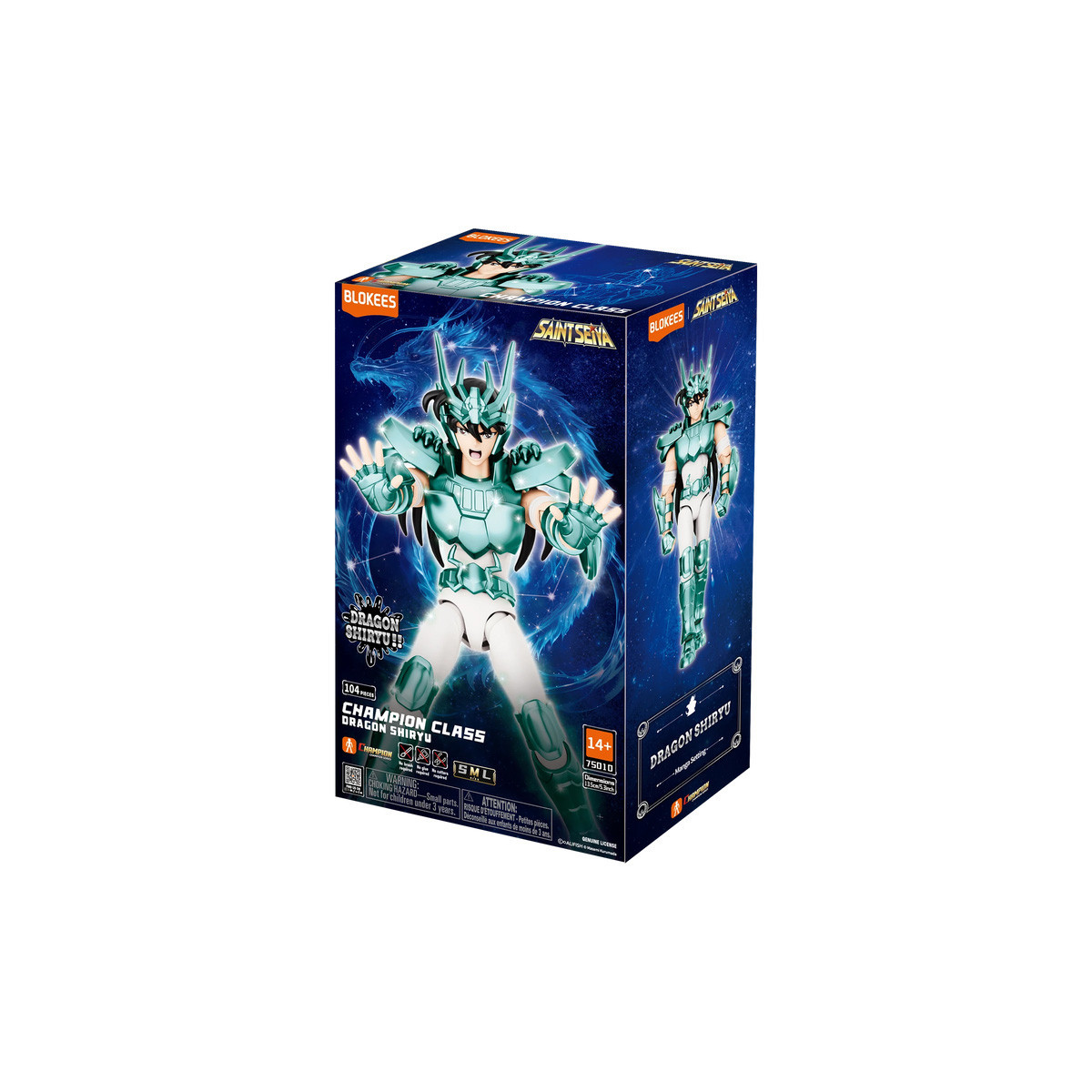 Blokees Saint Seiya - Clase Campeón Dragon Shiryu v2 - Shiryu du Dragon