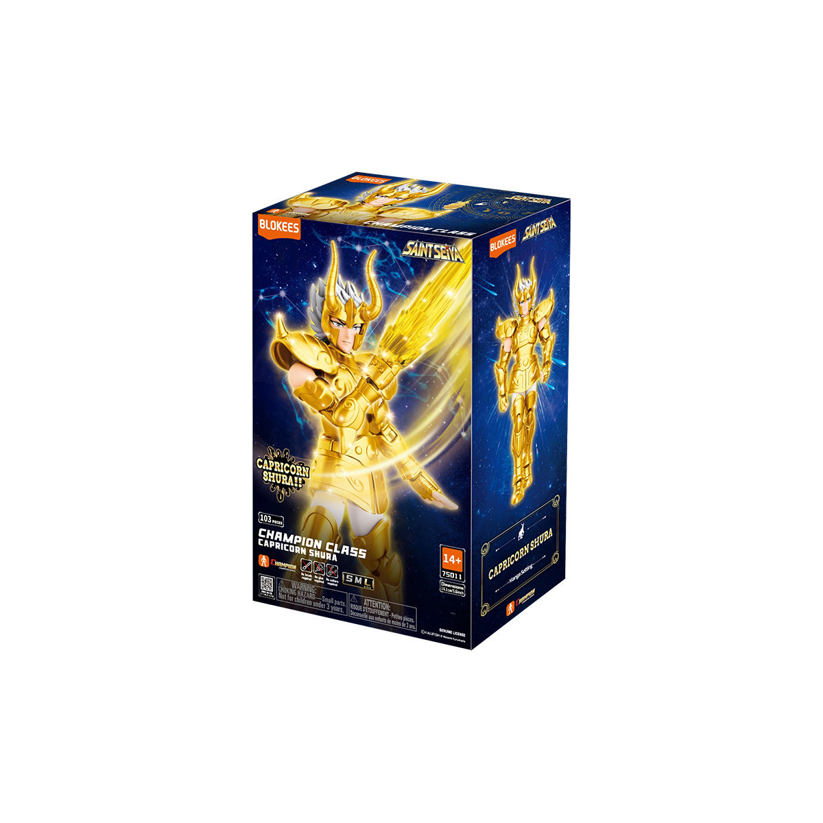 Blokees Saint Seiya - Clase Campeón Capricornio Shura - Shura del Capricornio