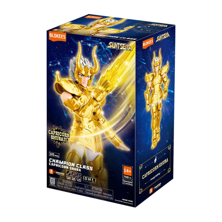 Blokees Saint Seiya - Clase Campeón Capricornio Shura - Shura del Capricornio