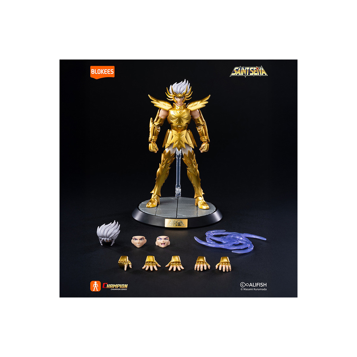 Blokees Saint Seiya - Clase Campeón Máscara de la Muerte del Cáncer - Máscara de la Muerte del Cáncer