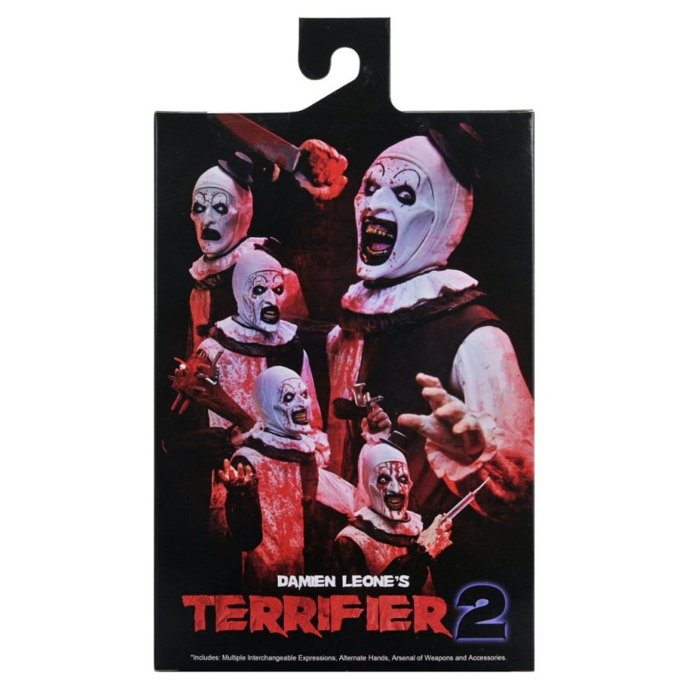 copia de Neca Aterrador 2 - Ultimate Art the Clown & Little Pale Girl