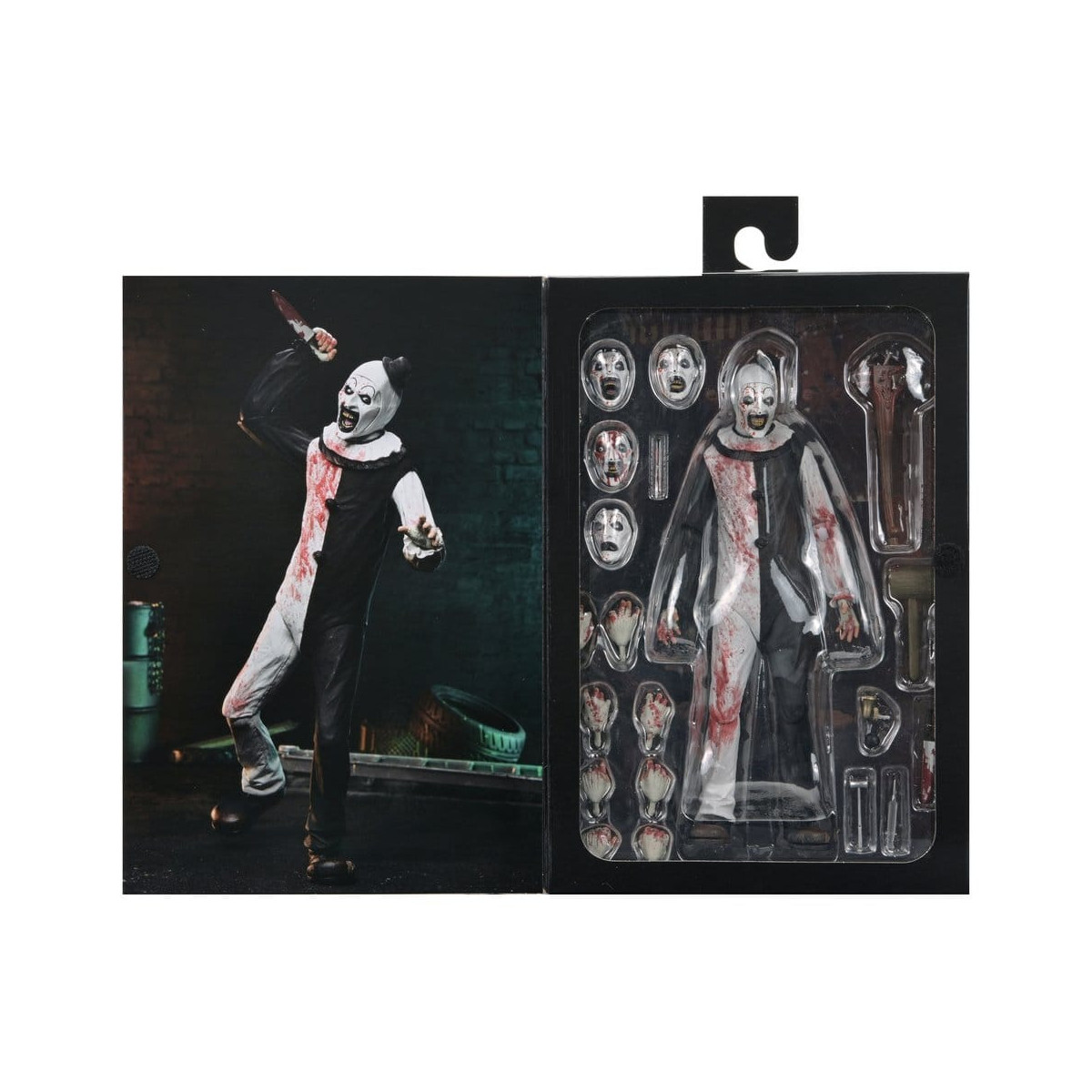copia de Neca Aterrador 2 - Ultimate Art the Clown & Little Pale Girl