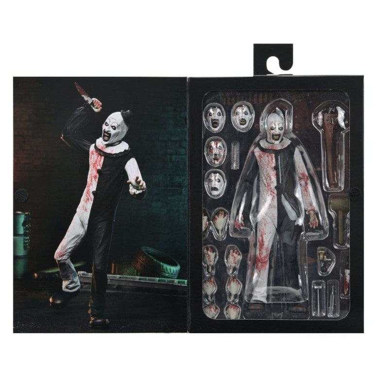 copia de Neca Aterrador 2 - Ultimate Art the Clown & Little Pale Girl