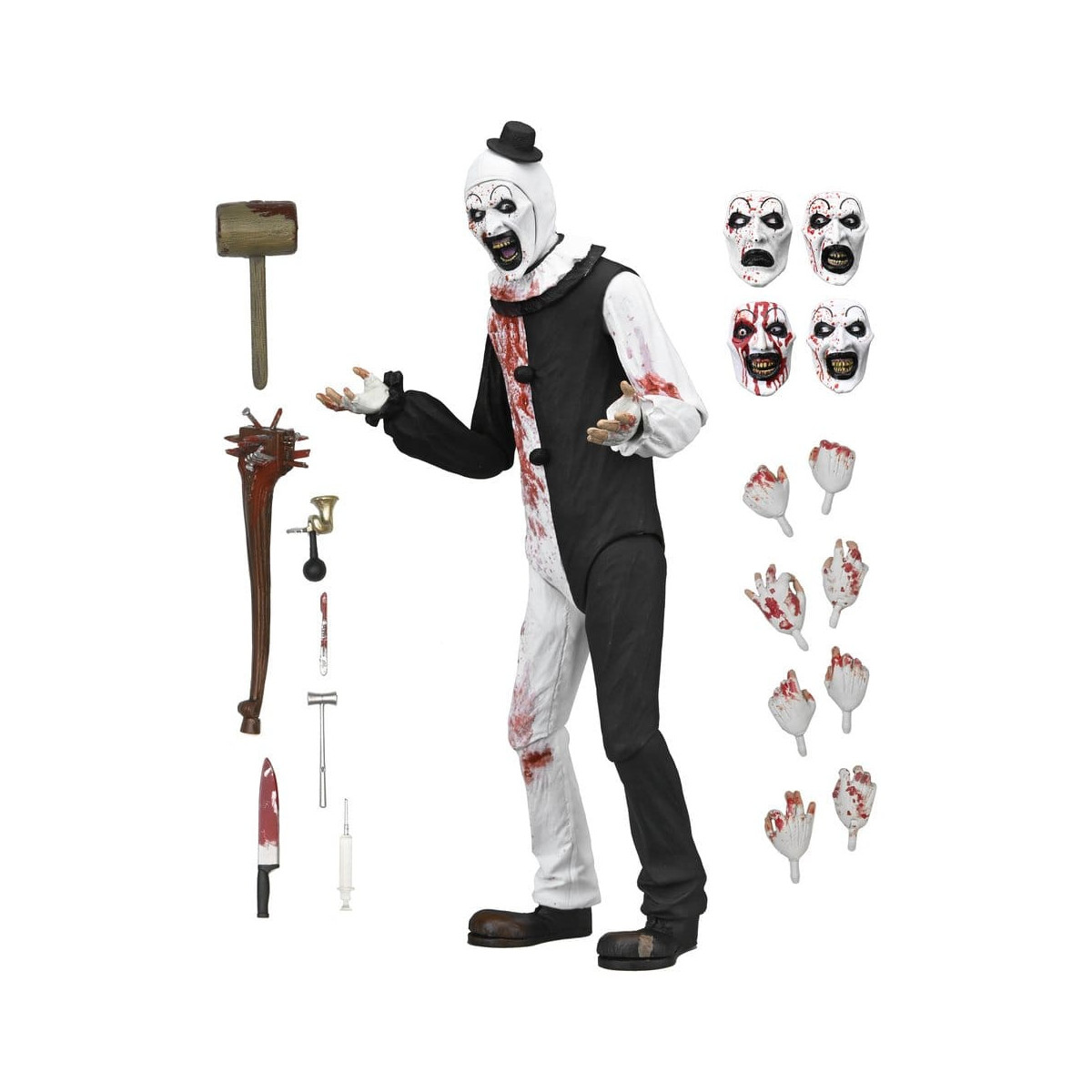 copia de Neca Aterrador 2 - Ultimate Art the Clown & Little Pale Girl