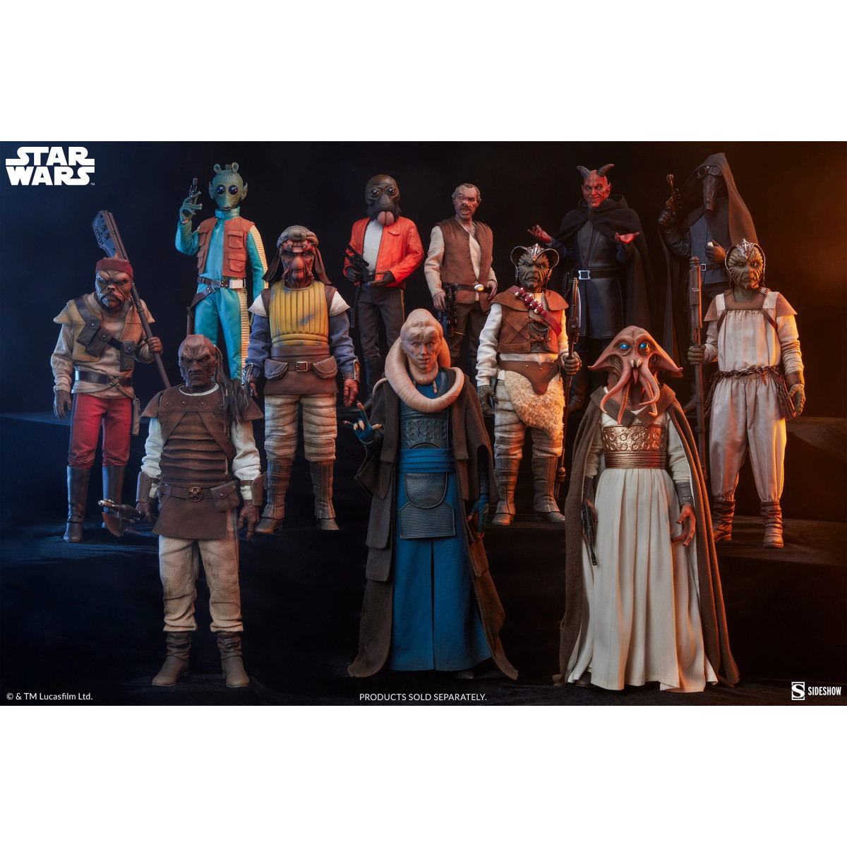 Sideshow Star Wars - Tessek 1/6 Escoria y Villanía - El Retorno del Jedi