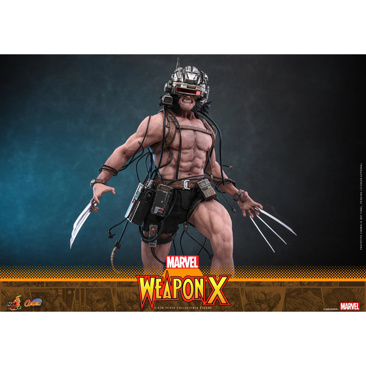 Hot Toys Marvel - Arma X - Comics Masterpiece 1/6