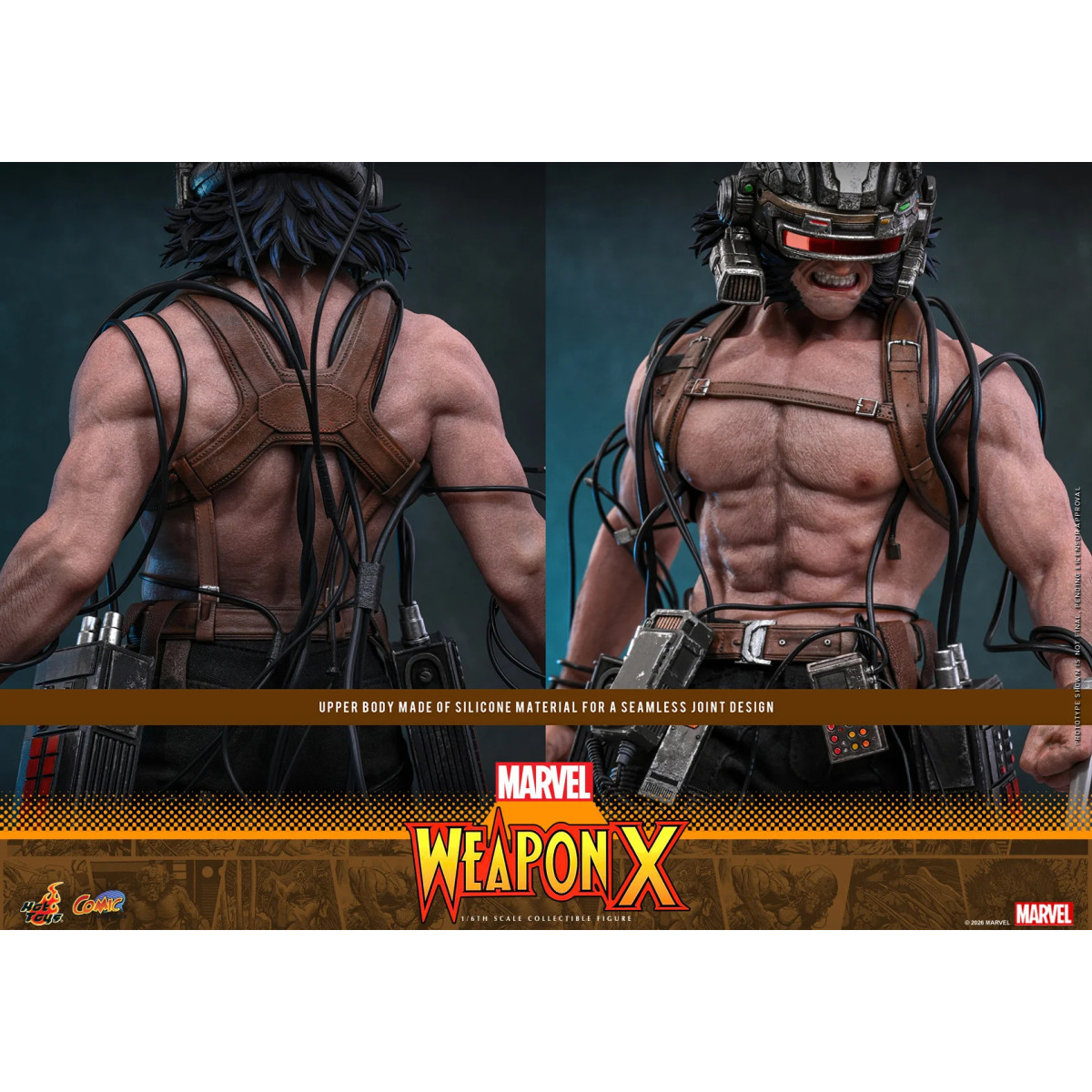 Hot Toys Marvel - Arma X - Comics Masterpiece 1/6