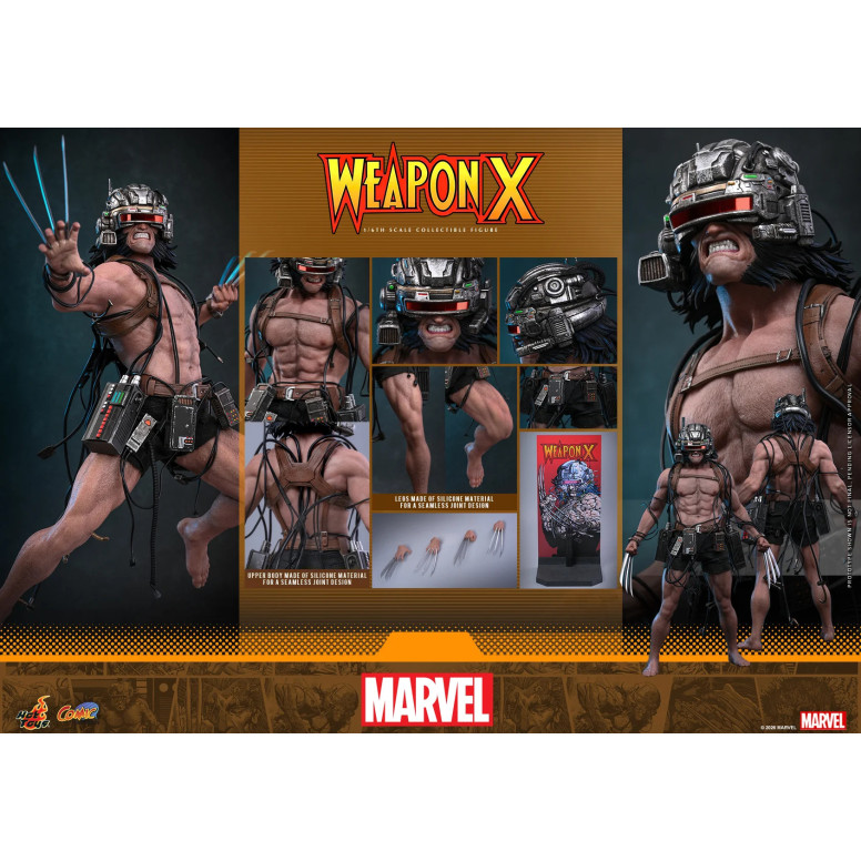 Hot Toys Marvel - Arma X - Comics Masterpiece 1/6